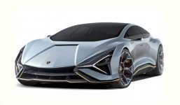Lamborghini prototype EV 2025